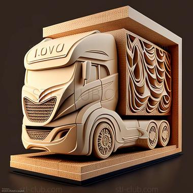 3D мадэль Iveco S Way (STL)